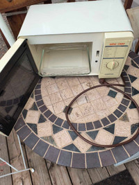 Microwave older. 