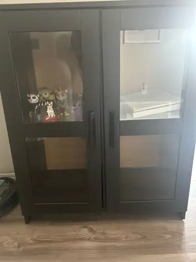 IKEA Cabinet with glass door, View more