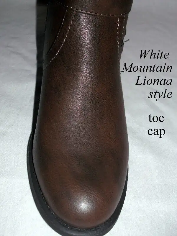 White Mountain knee hi boots, 9M-WC, brown, new, never worn in Women's - Shoes in City of Toronto - Image 4