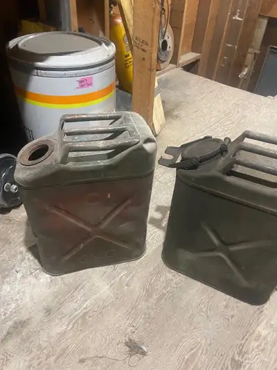 Vintage fuel Jerry can s, View more