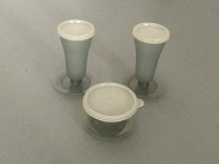 Tupperware Coupes à Dessert - Tupperware Pudding Cups Bowls