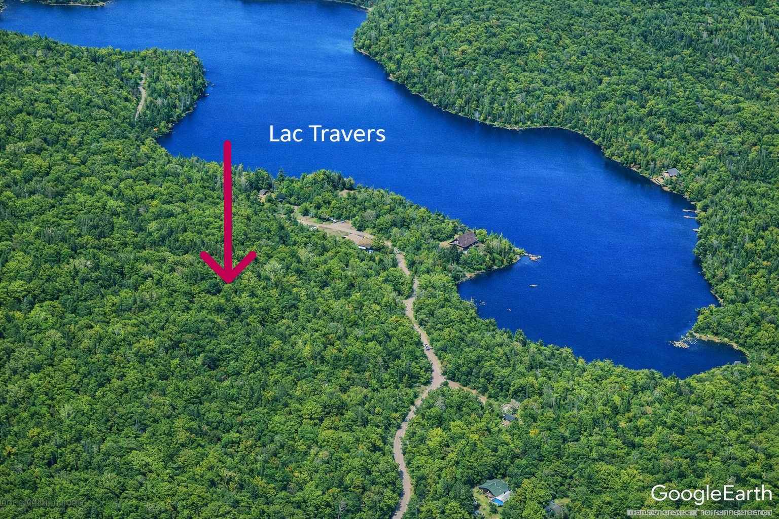 Terrains de 19 acres - top de Montagne - St-Adolphe - d' Howard — photo 3