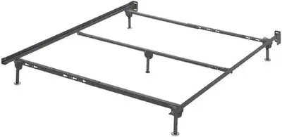 Adjustable King/Queen/Double Metal Bed Frame, View more