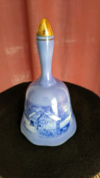 Vintage Currier & Ives 1977 Copenhagen Collector Bell