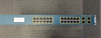 Cisco 24 port Gigabit PoE switch