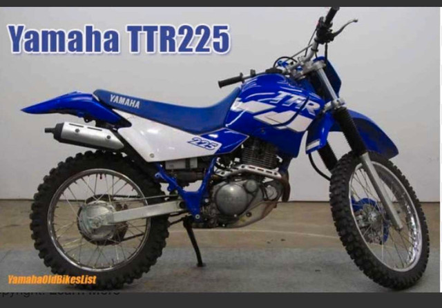 2000 Yamaha TTR225 O.B.O. PICS COMING SOON in Dirt Bikes & Motocross in Kingston