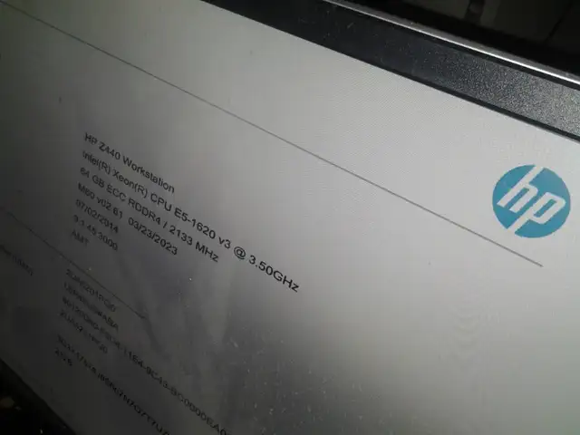 hp z440 3.5ghz 64g DDR4 4tb win10 pro LOADED 200+ pc mac noteboo in Desktop Computers in City of Montréal - Image 2