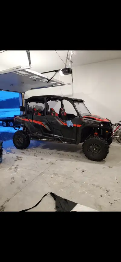 Looking to sell my 2018 Polaris General 4 1000 EPS, a versatile side-by-side in good used condition...
