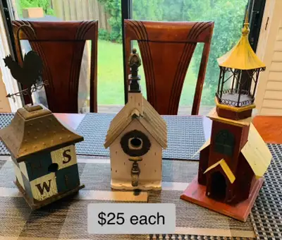 Rustic Birdhouse Decoration , View more