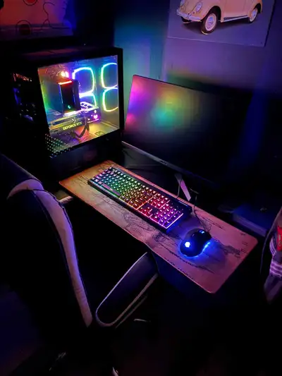 High End Gaming PC Setup, View more