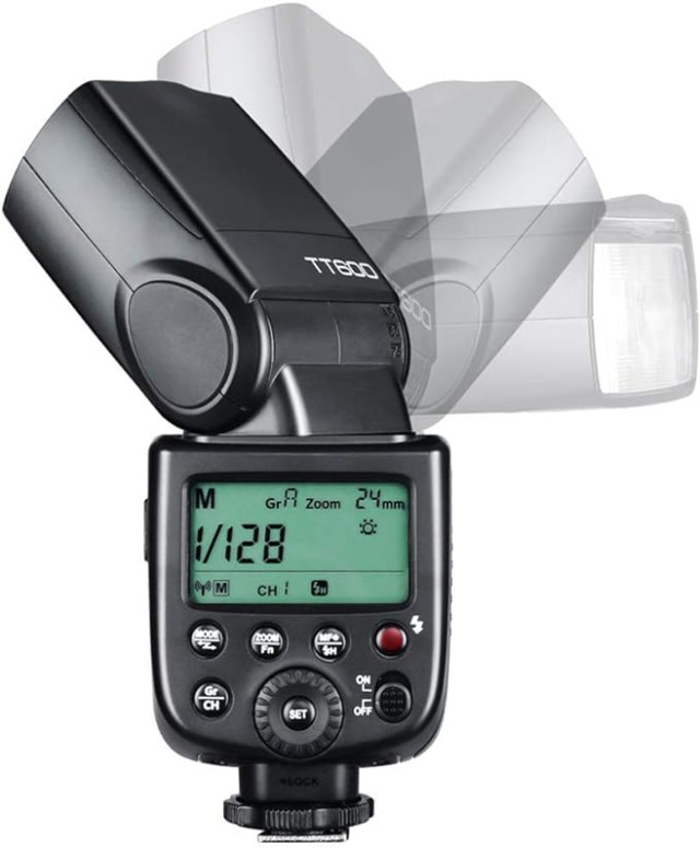 Camera Flash  Godox TT600 2.4G Wireless GN60 Master Slave-SOLD I in Cameras & Camcorders in City of Toronto - Image 3