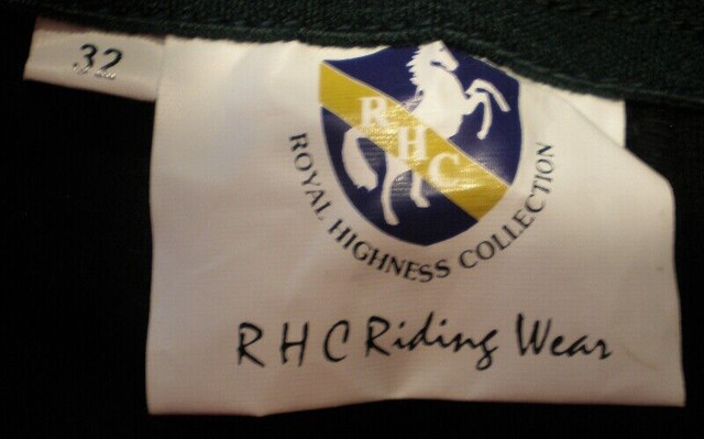 NEW RHC Royal Highness Black Full Seat Dressage Breeches 32 R dans Accessoires pour bétails et chevaux  à Vallée d’Annapolis - Image 3