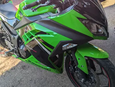 2015 Ninja 300 SE sharp looking stylish and well maintained. Perfect bike for all riding experience...