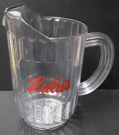 Original Lulu's Roadhouse Beer Pitcher-Plastic, View more
