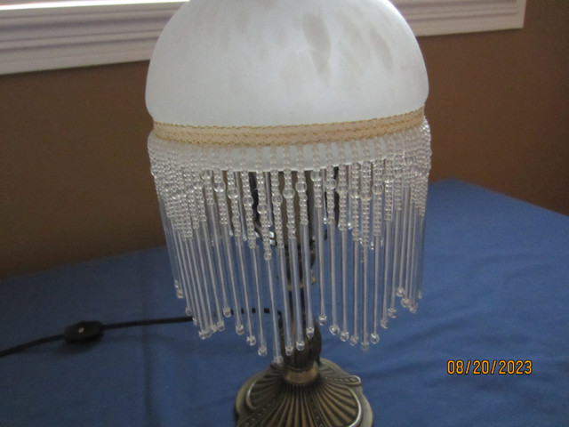 White Table Lamp in Indoor Lighting & Fans in Calgary - Image 3