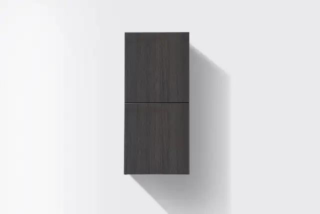 28" Grey Oak/Butternut Wall-Mounted Floating Bathroom Vanity Sid in Cabinets & Countertops in Calgary - Image 7