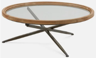 Structube Kay Fir Wood Coffee Table | MODEL SUITE Inventory Surp, View more