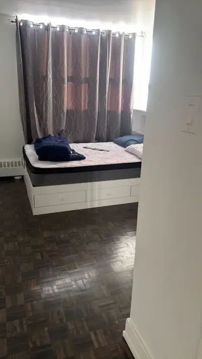 There’s 1 bedroom for rent available in a 2-bedroom apartment. The rent is $1,100 per month, includi...