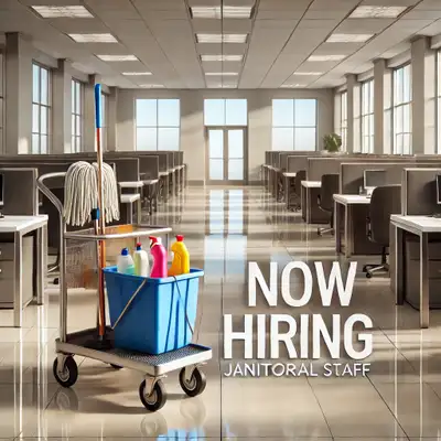 NOW HIRING - Part-TimeCommercial Janitorial Staff-Ideal  for, View more