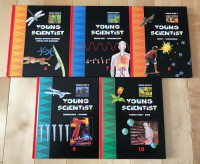 Livres 10 tomes de World Book’s Young Scientist (en anglais)