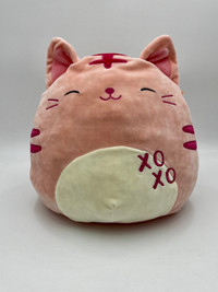 16” Pink Cat  Squishmallow EUC