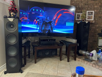 Home theatre for sale kef q950 and q650 speakers mint1