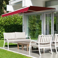 Manual retractable awning 10 by 8