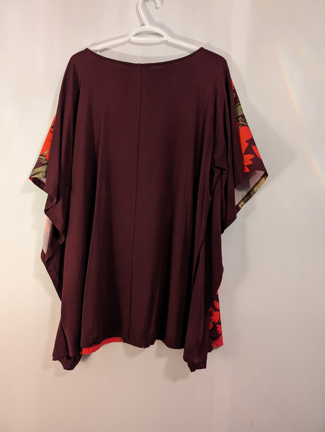 Long Tall Sally Mixed Media Blouse in Women's - Tops & Outerwear in Saskatoon - Image 3