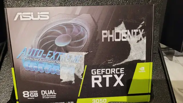 Asus Phoenix RTX 3050 8GB 250$ in System Components in Québec City - Image 6