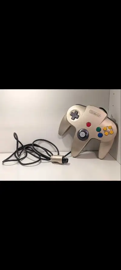 Gold Nintendo 64 Controller, View more