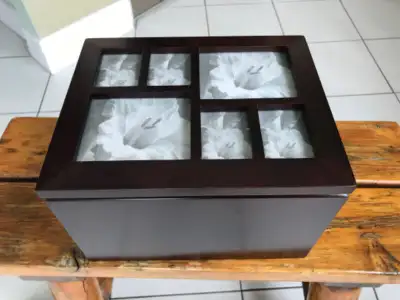 Magnifique coffret pour rangement de photos incluant 10 albums, View more