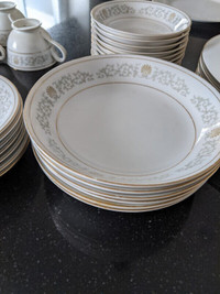 Bone China Plates-Bowls-Teacups and Plates-Made In Japan