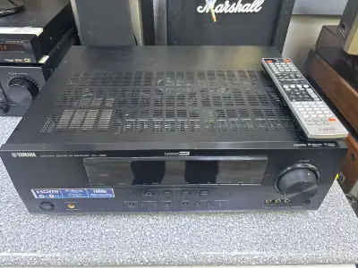Yamaha RX-V565 HDMI 7.1 Surround Sound Reciever With Remote We do offer a 30 day warranty and can te...