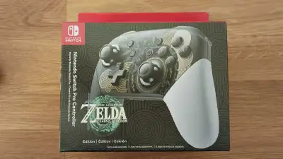 Nintendo Switch Pro Controller - The Legend of Zelda: TOTK, View more