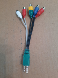 TV to component adapter cable