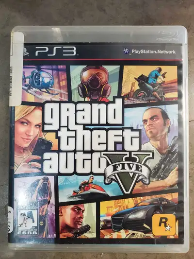 Grand Theft Auto V Playstation 3 game, View more
