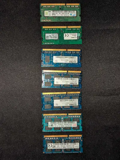 7 x DDR3 SODIMM (2-8gb), View more