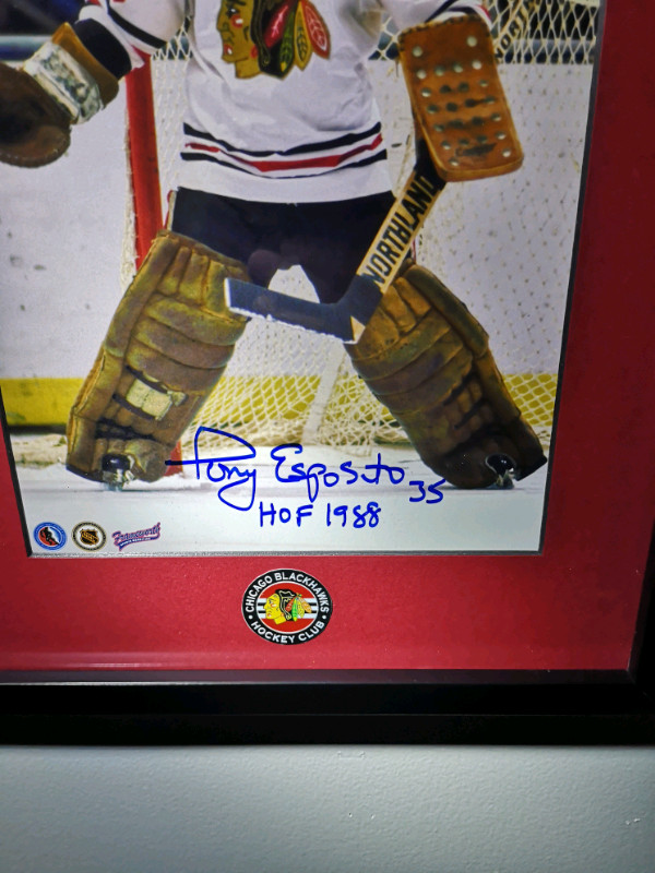 Tony Esposito autographed  in Arts & Collectibles in Grand Bend - Image 2
