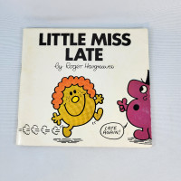 Book Little Miss Late Little Miss Classic Library Roger Hargreav
