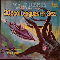 VINYL LPs RECORDs ALBUMs - WALT DISNEY 20,000 LEAGUES UNDER SEA