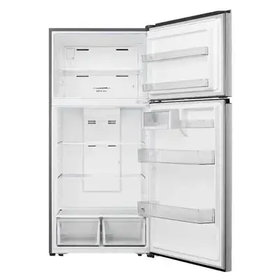✨️ Stainless Steel Fridge 18 cu.ft – Top Freezer ❄️ Very Clean!, View more
