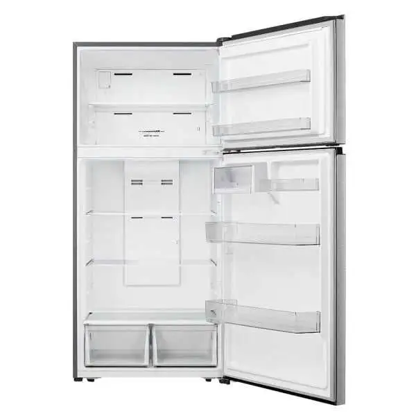 ✨️ Stainless Steel Fridge 18 cu.ft – Top Freezer ❄️ Very Clean! in Other in City of Montréal - Image 2