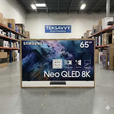 Samsung 65" 8K Neo QLED TV (QN990F) - Flagship Model - Brand New, View more