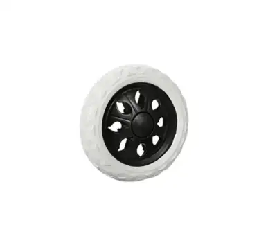 New Roue de Remplacement pour Panier Chariot Shopping Cart Wheels Trolley 6.5po Mousse Caoutchouc Sh...