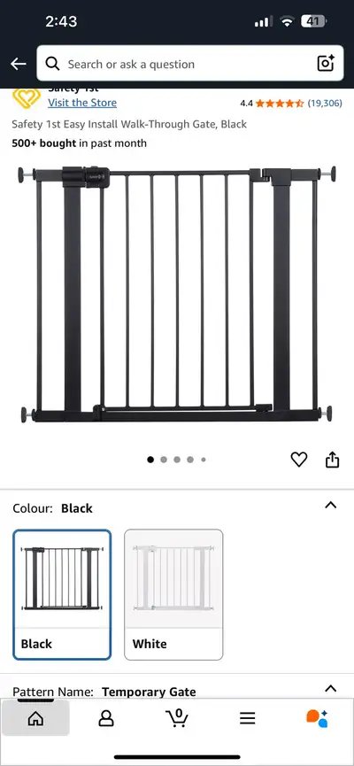 New Dreambaby boston magnetic auto-close security gate, View more
