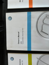 2014 Volkswagen Jetta TDI Owners Manuals 
