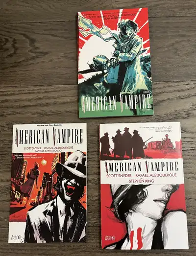 American Vampire graphic novels, View more