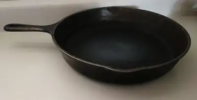Vintage Cast Iron No. 10 Skillet/ Fry Pan 11 3/4", View more