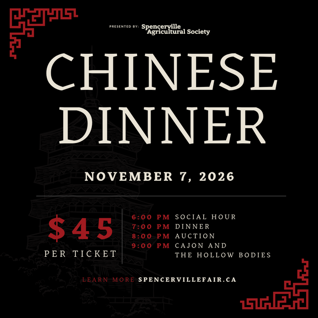 Chinese Dinner & Dance – Live Band, Buffet & More | Spencerville