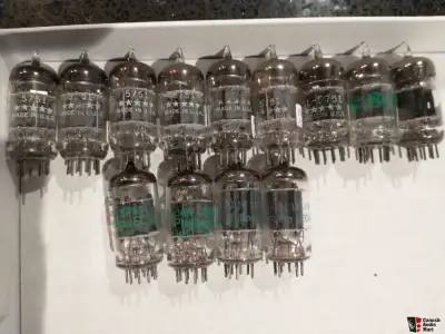 Vintage 12ax7 + 5751 (Lower gain 12AX7 Tubes), View more